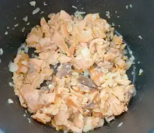 pâtes au saumon