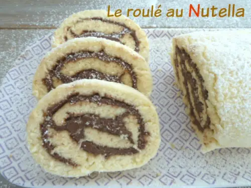 roulé au nutella