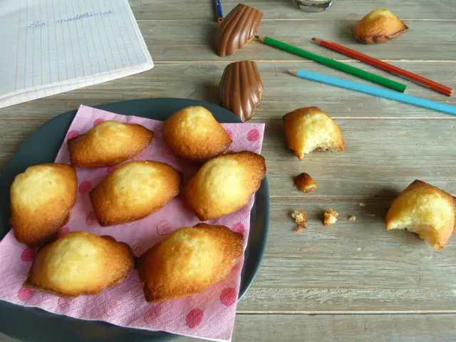 recette des madeleines au chocolat