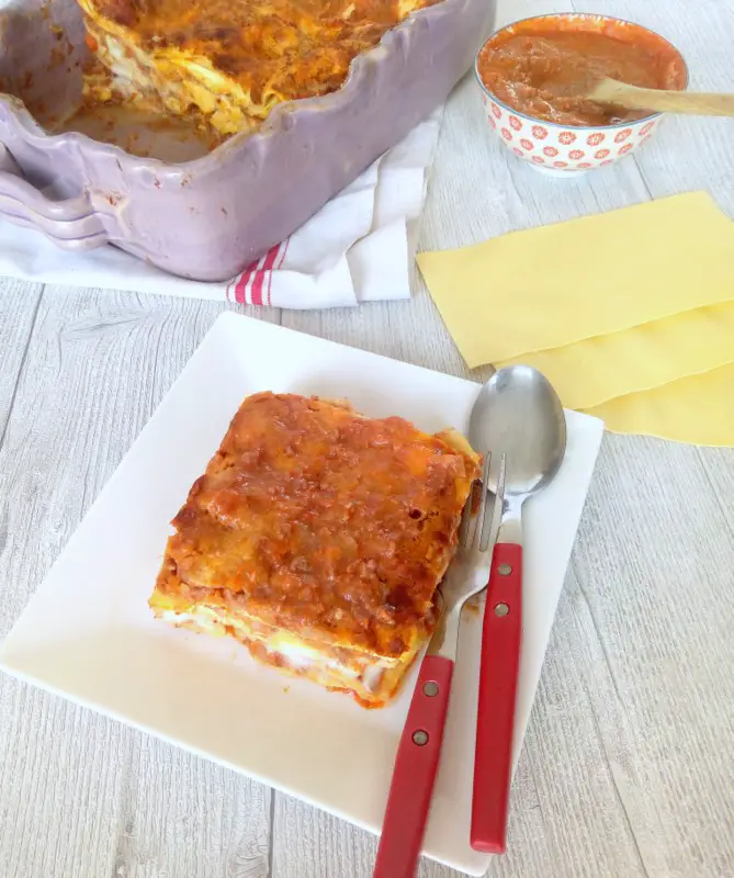 Les lasagnes à la bolognaise