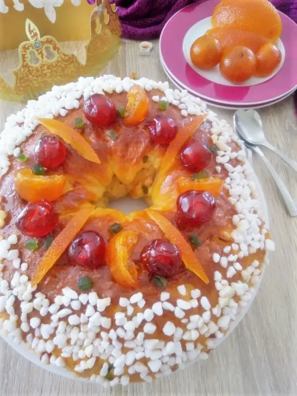 Couronne des rois fruits confits