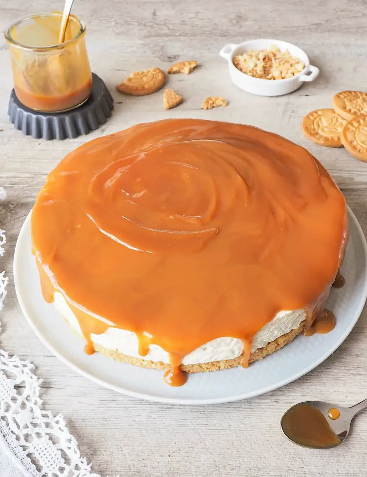 cheesecake au caramel beurre salé