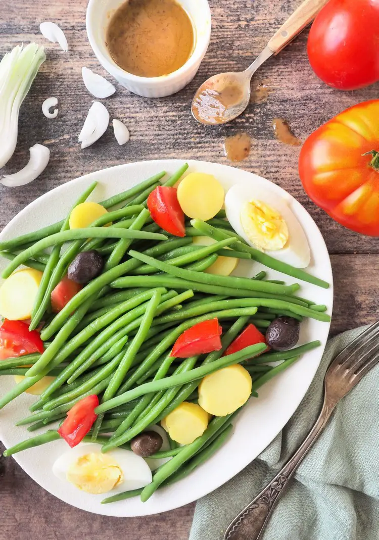 salade de haricots verts