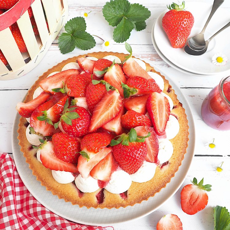 Tarte aux fraises