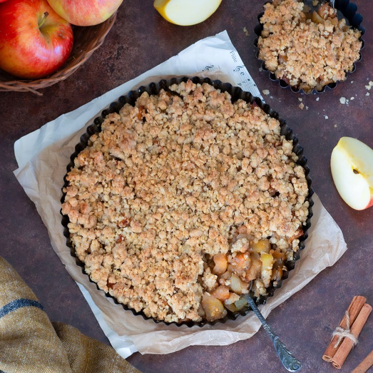 Crumble aux pommes, le dessert facile pour l&rsquo;automne