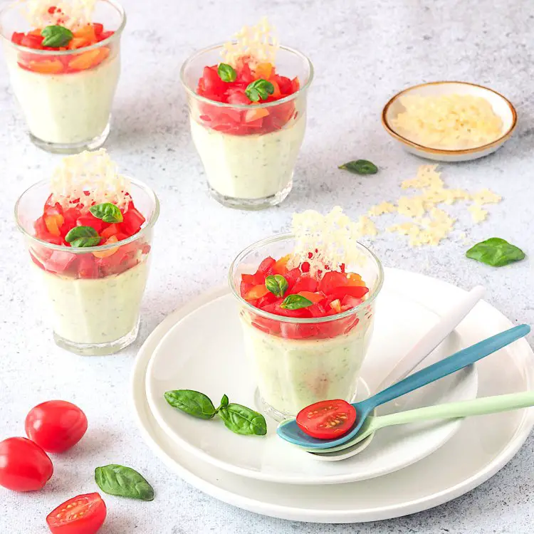 panna cotta aux courgettes