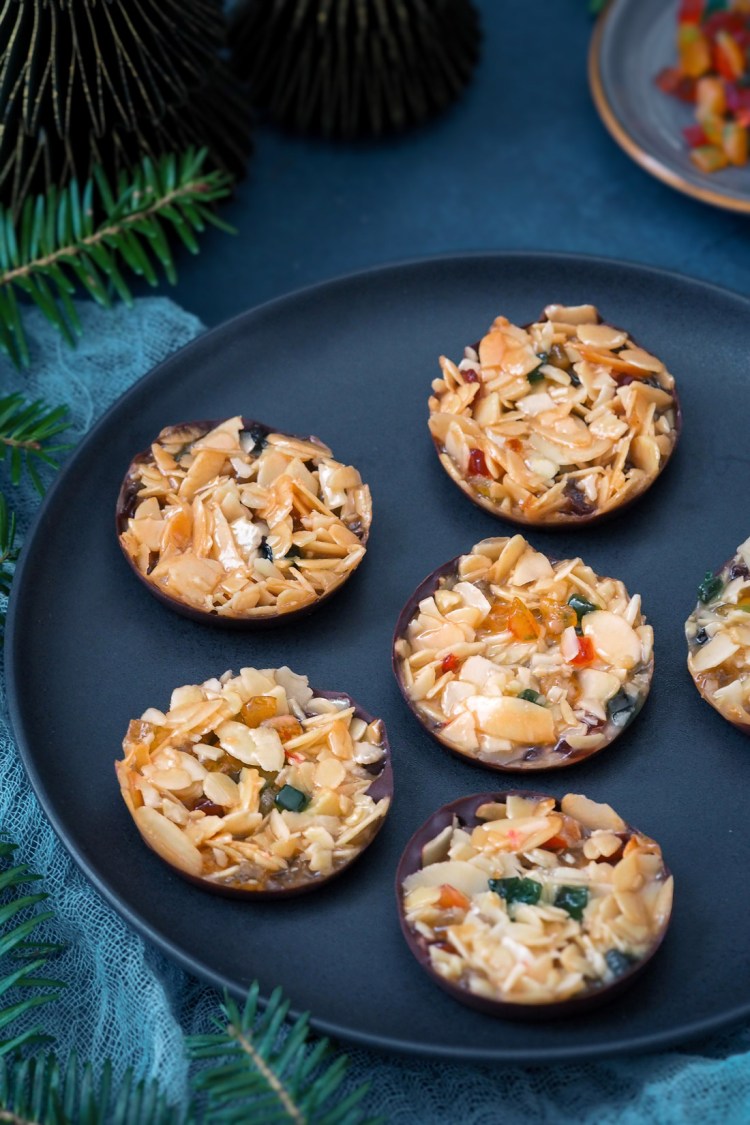 Florentins aux amandes et fruits confits